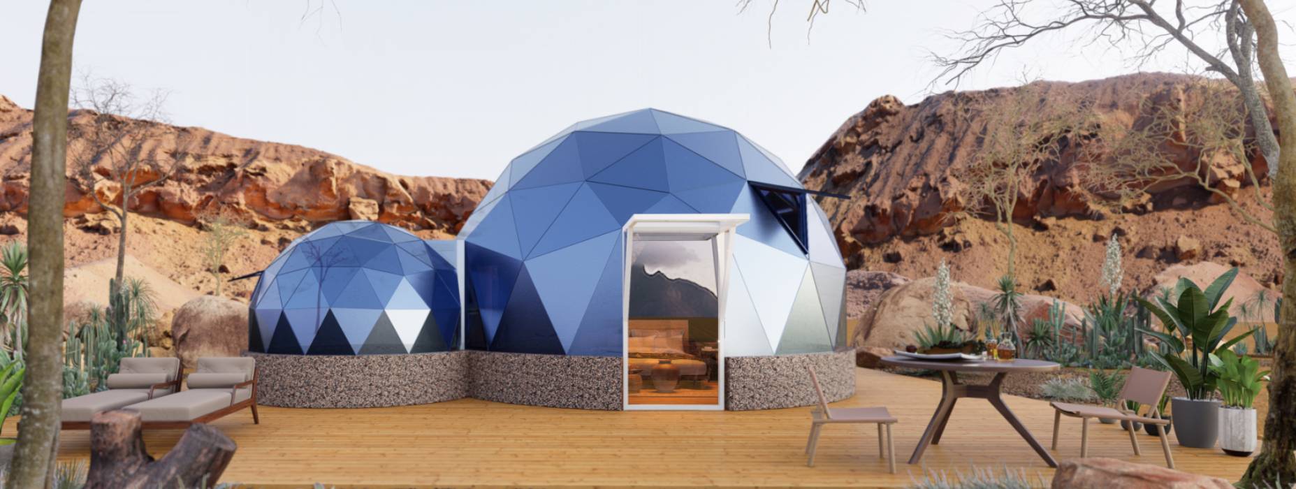 卓资县球形智能光伏玻璃星空房